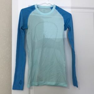 Long sleeve lulu running shirt